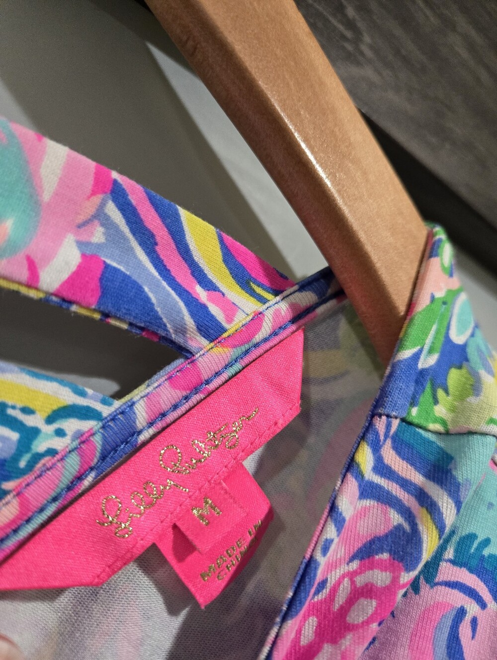 Lilly Pulitzer Ophelia swing dress in multi pop up 60 animals Size Medium - Picture 4 of 7
